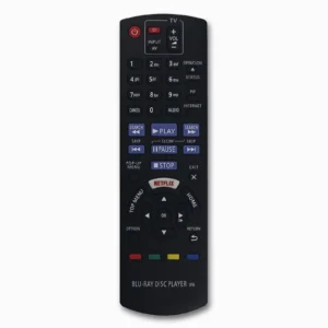 Panasonic N2QAYB001030 Remote | Blu-Ray DVD Player | DMP-BDT Series