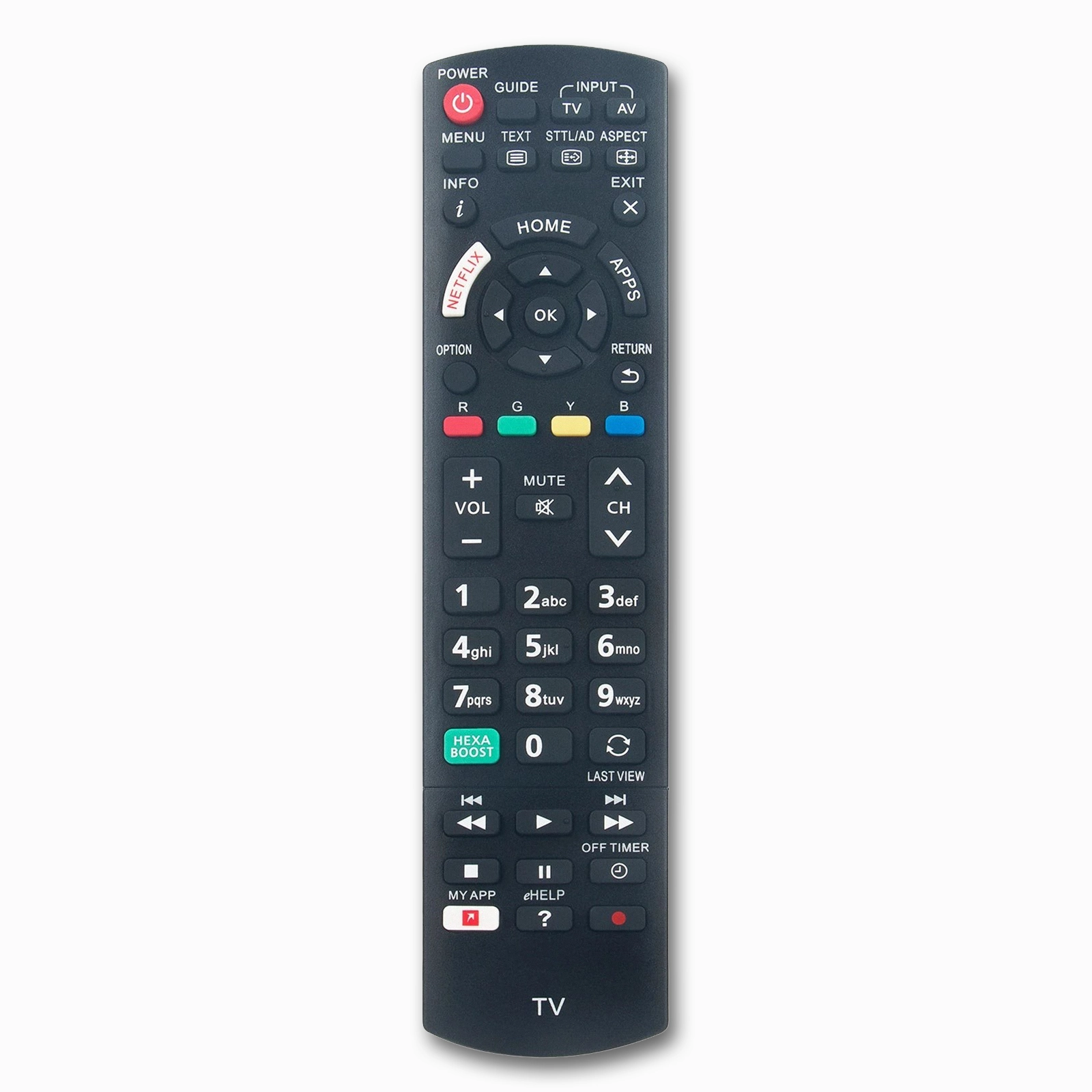 Panasonic N2QAYB001134 N2QAYB001191 Replacement Remote | Plug-and-Play | ES FS Series TVs