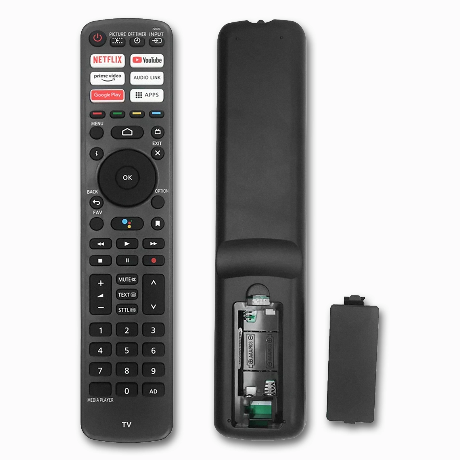 Panasonic RC700P R3PA265 PN-V10 Voice Replacement Remote LX800 Series Android TVs - 5