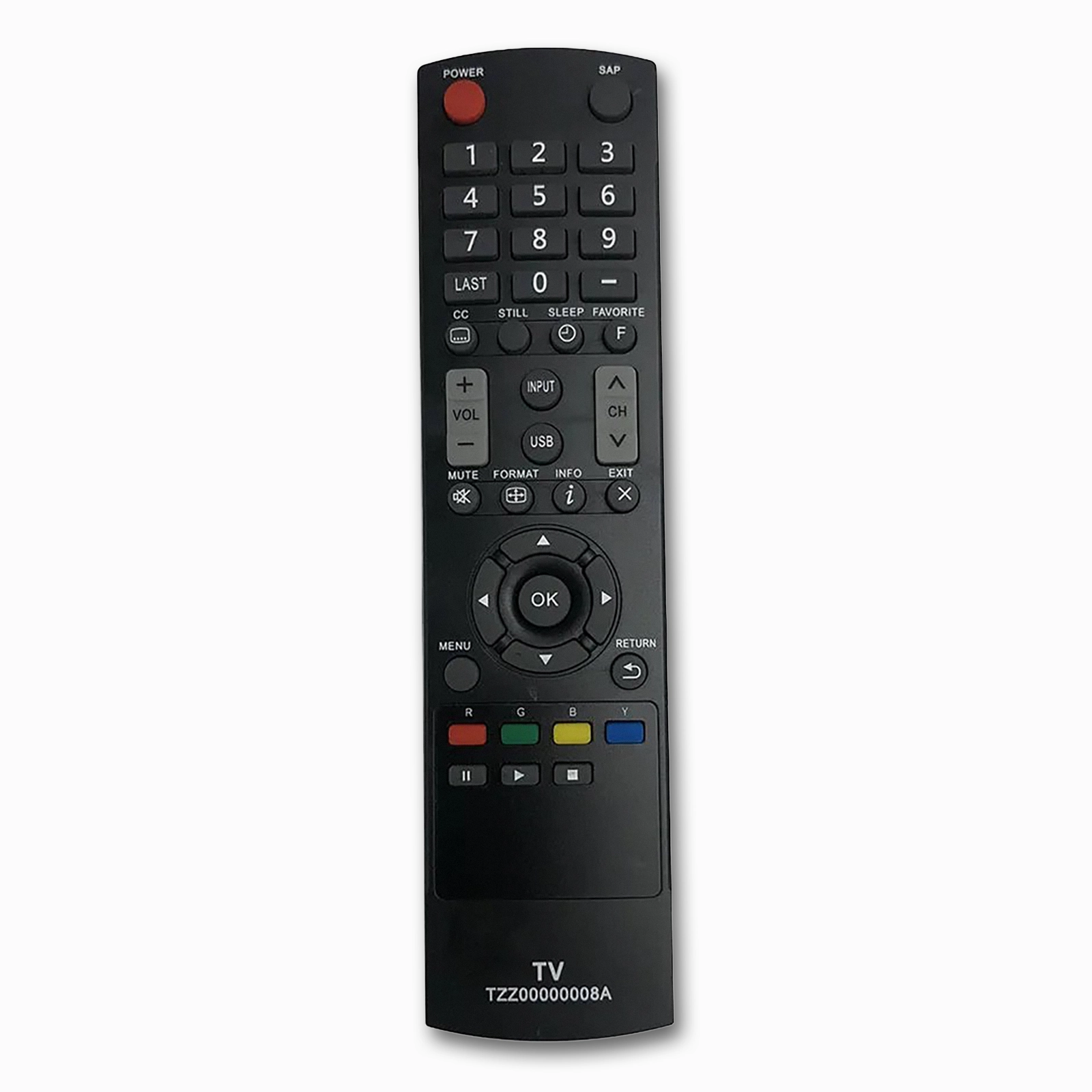 Panasonic TZZ00000008A Replacement Remote | Plug and Play | TC-L Series LCD TVs