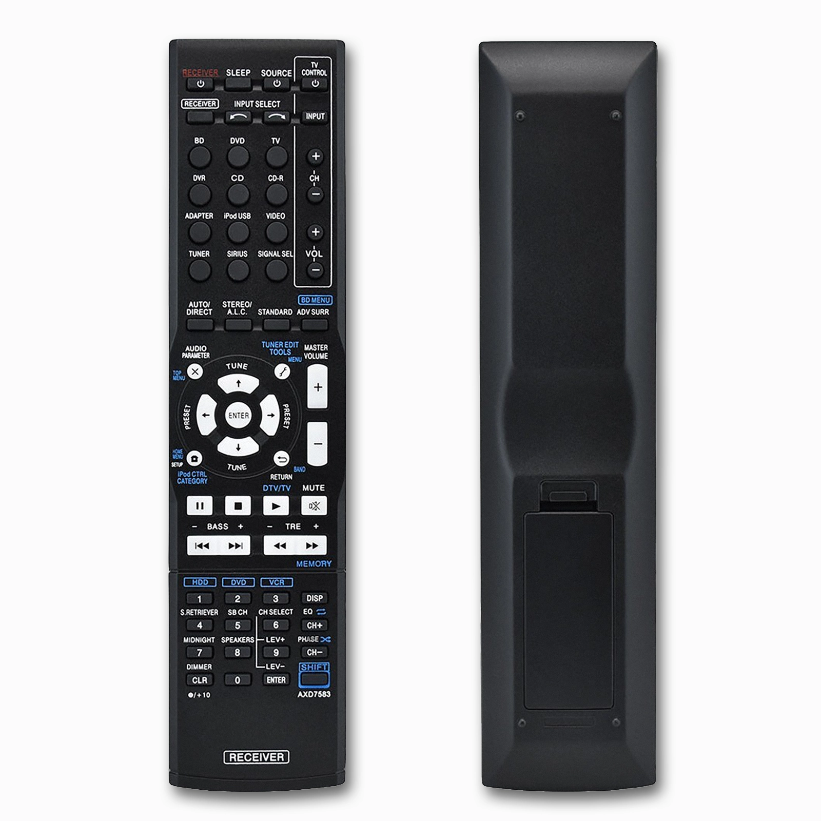 Pioneer AXD7583 Replacement Remote | No Programming | VSX-920 VSX-820 Home Theatre Receivers