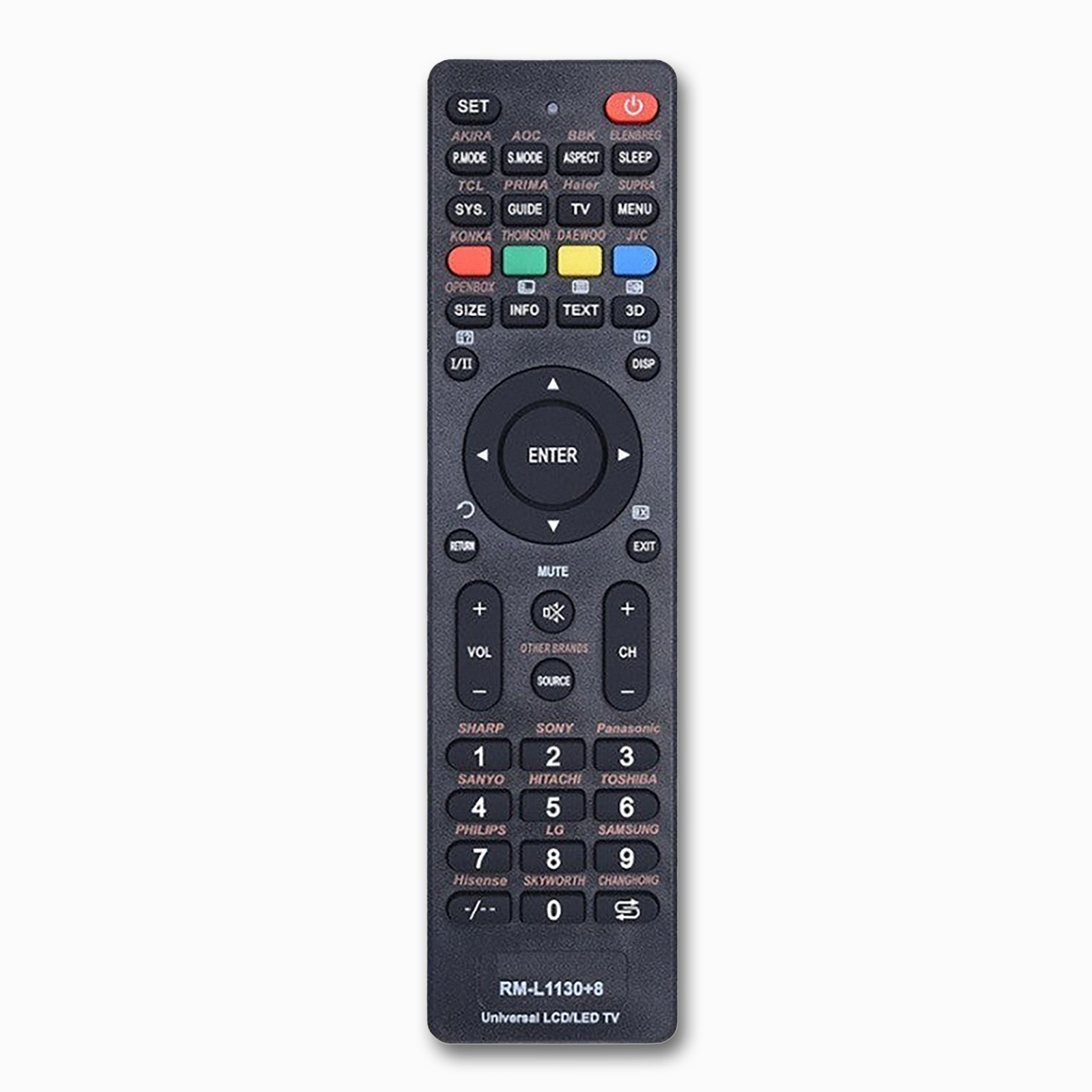 Polaroid Smart TV Replacement Remote | PL32HDNF PL40FHDNF PL55UHDNF PL65UHDNF | Netflix YouTube Buttons