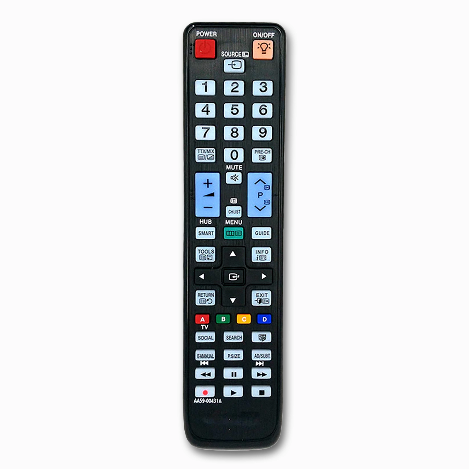 Samsung AA59-00431A Replacement Remote D7000, D8000, D6510 Series Smart TV - 1