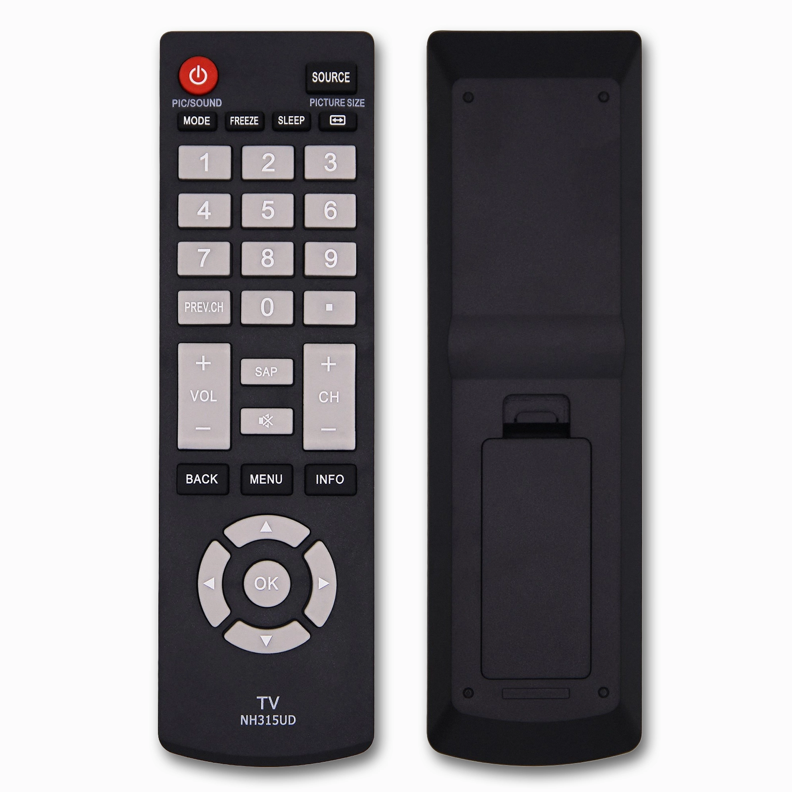 Sanyo MC42NS00 NH315UD Replacement Remote | No Programming | FW DP Series TVs - Image 3