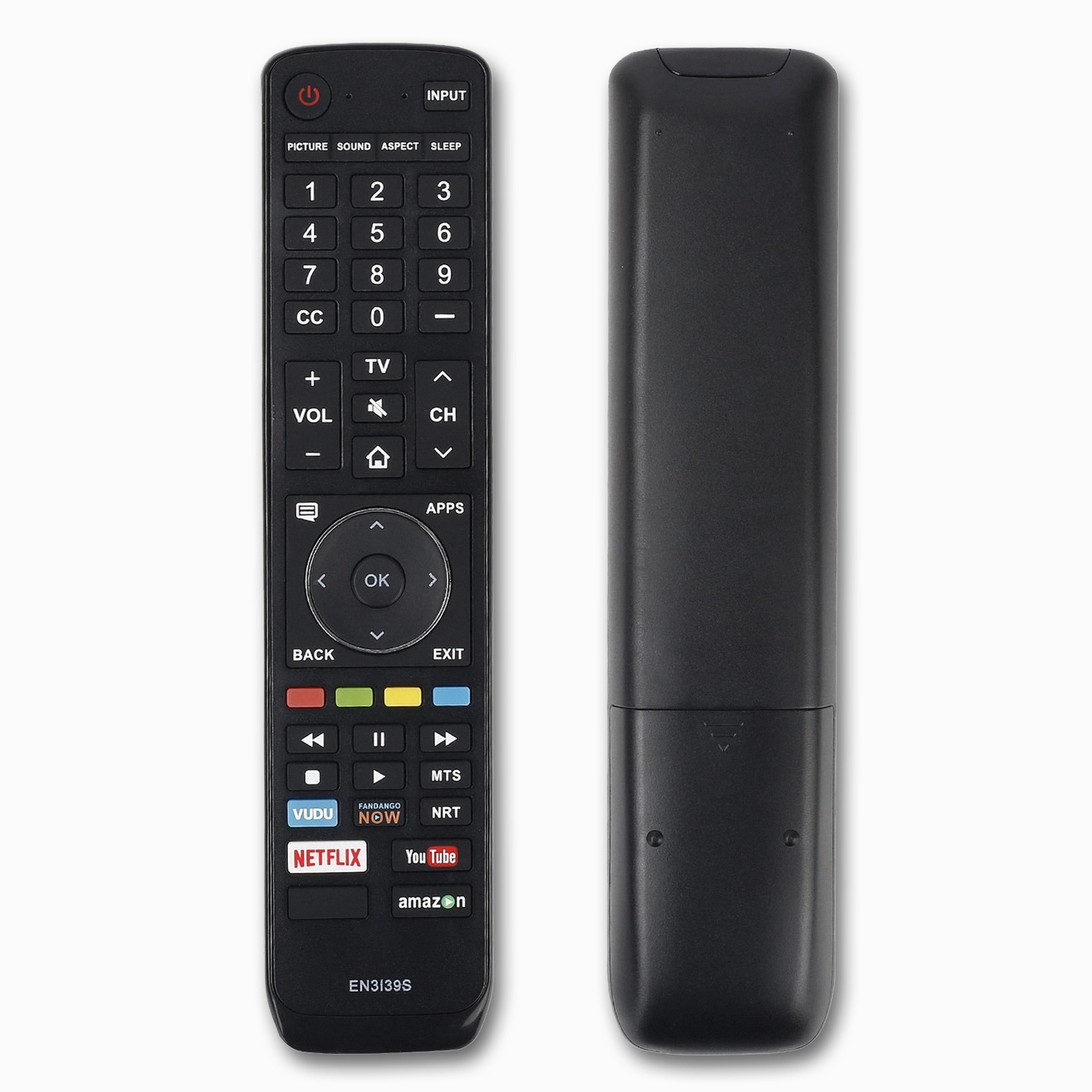 Sharp EN3139S EN3139H Replacement Remote | No Programming | P-Series Q-Series N-Series TVs - Image 2