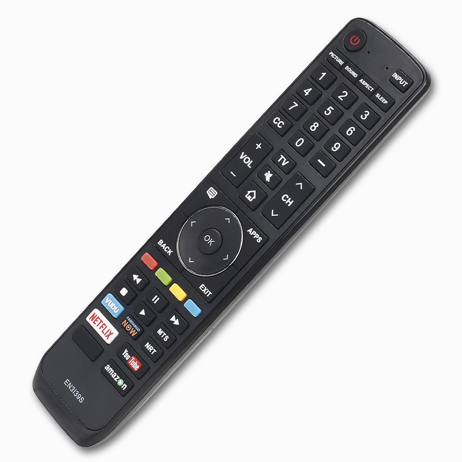 Sharp EN3139S EN3139H Replacement Remote | No Programming | P-Series Q-Series N-Series TVs - Image 4