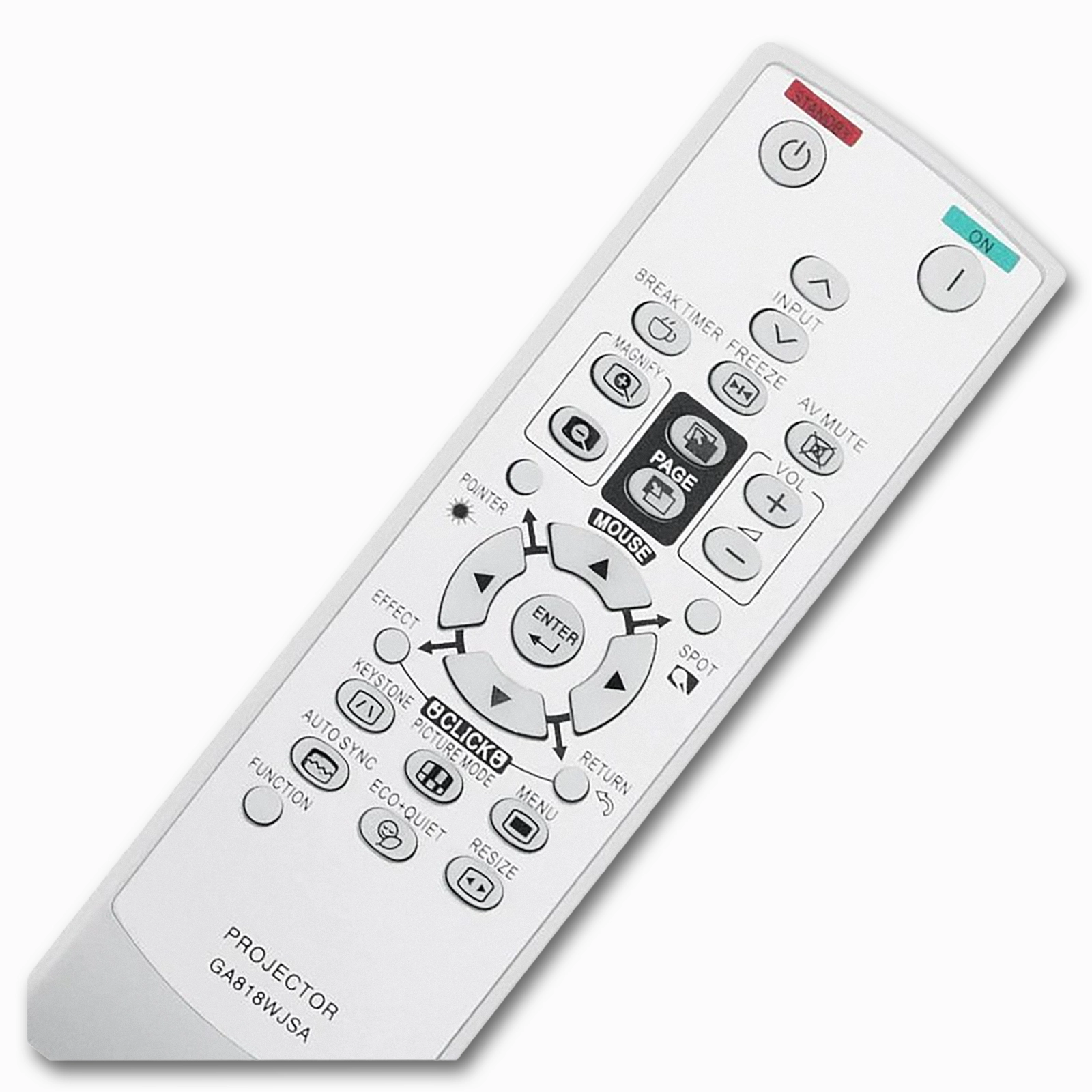 Sharp GA840WJSA Replacement Remote | No Programming | LE810 LE820 AQUOS TVs - Image 3