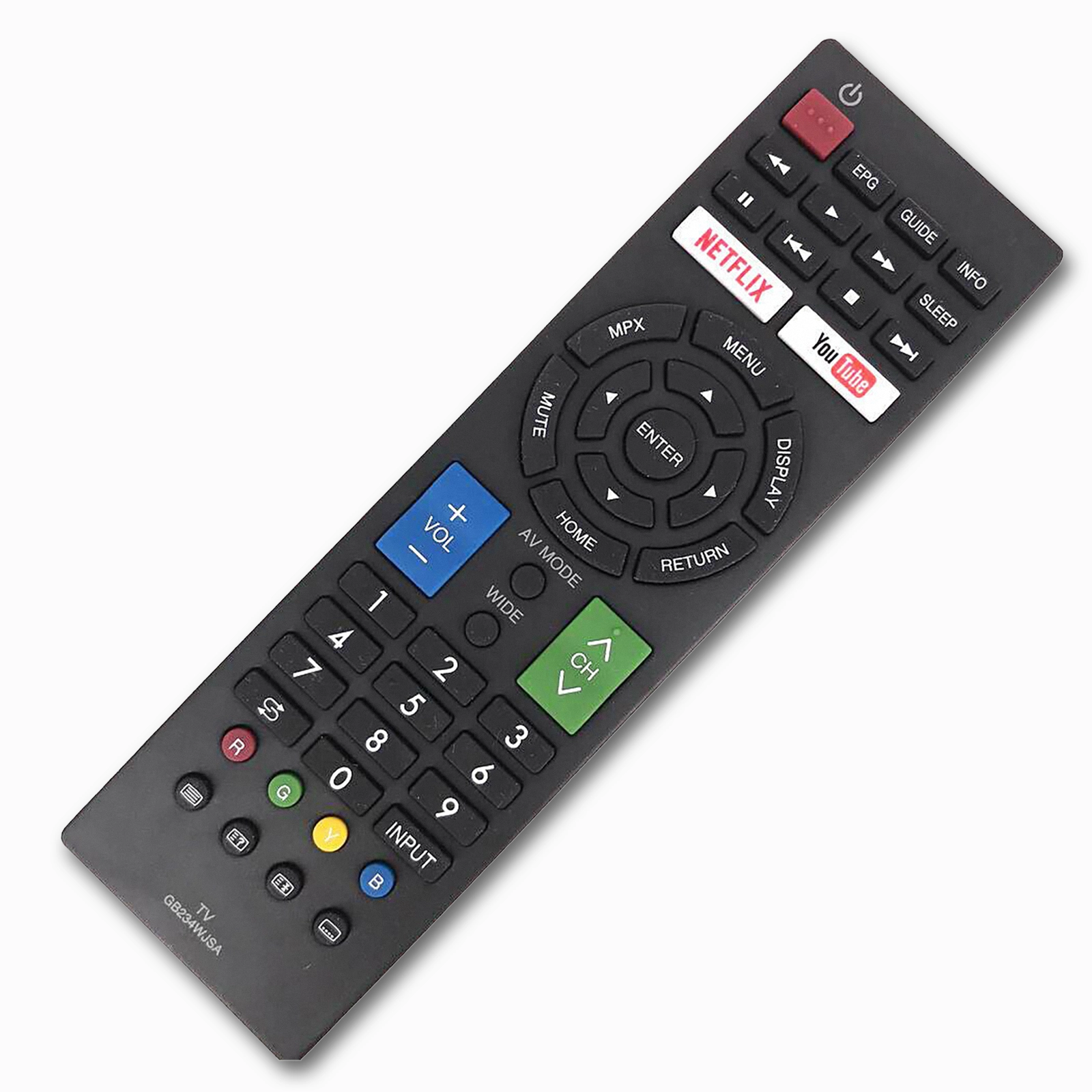 Sharp GB234WJSA Remote Control Replacement | No Programming | LC Series TVs - Image 2