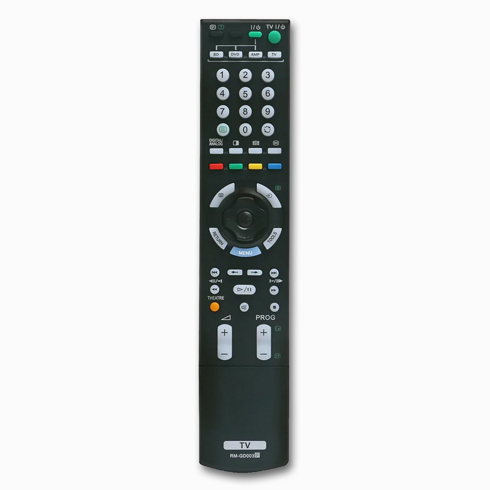 Sony RM-GD003 Replacement Remote, BRAVIA XBR, Z4500, Z5500 Series TV - 1