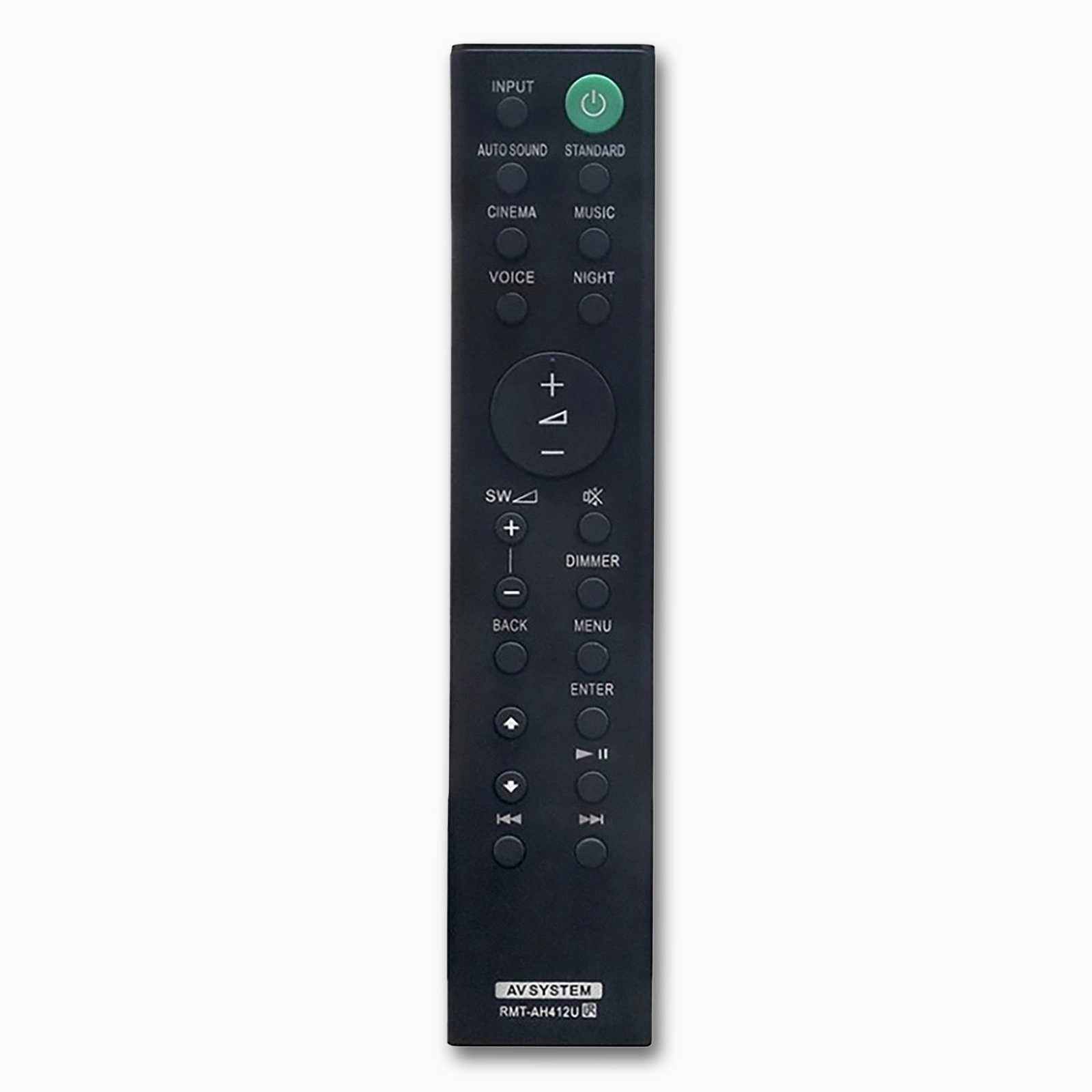 Sony RMT-AH412U Soundbar Remote | 5.1ch Home Cinema Systems | HT-S700RF HT-S500RF HT-S20R