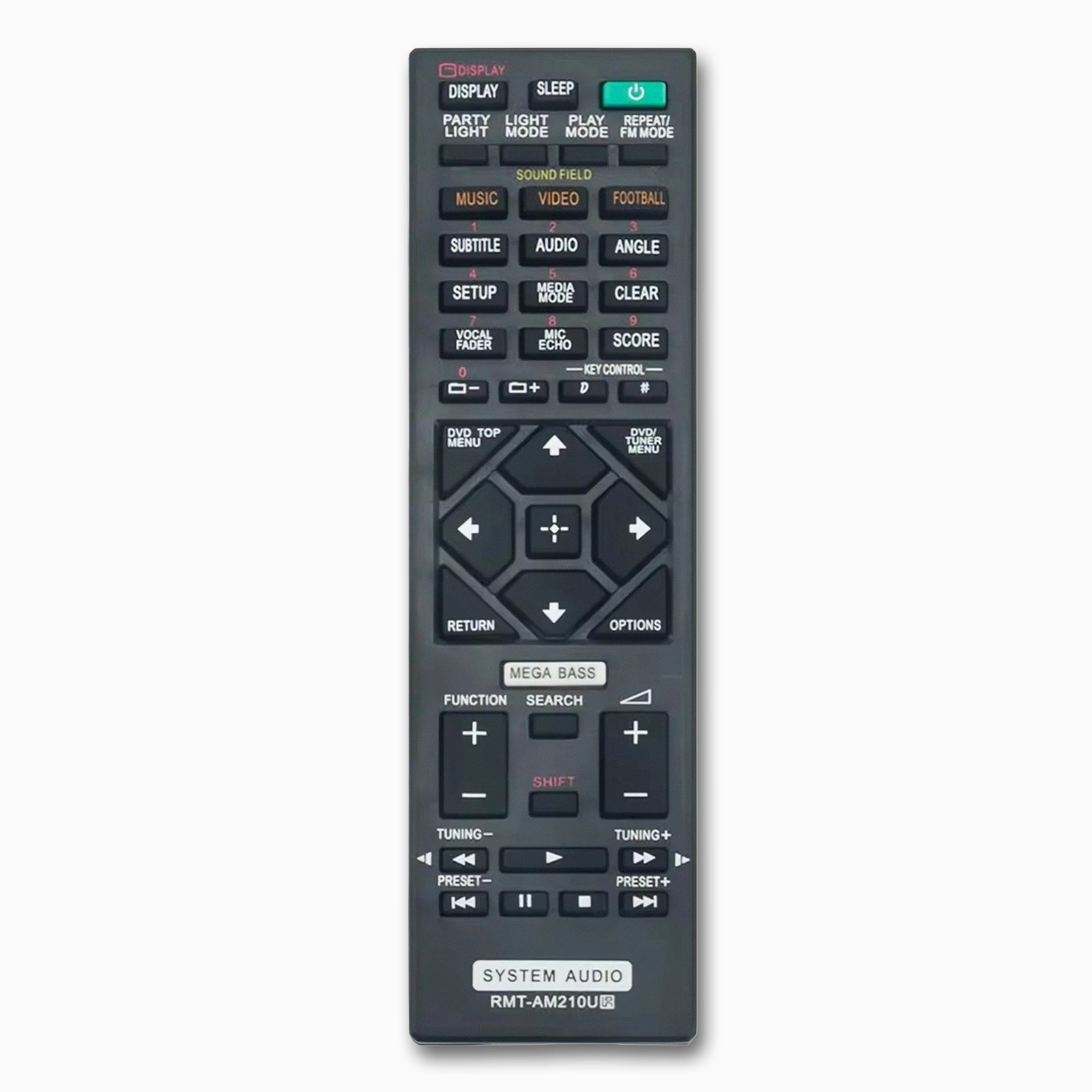 Sony RMT-AM210U Home Audio Remote | Plug-and-Play | MHC SHAKE-X Series