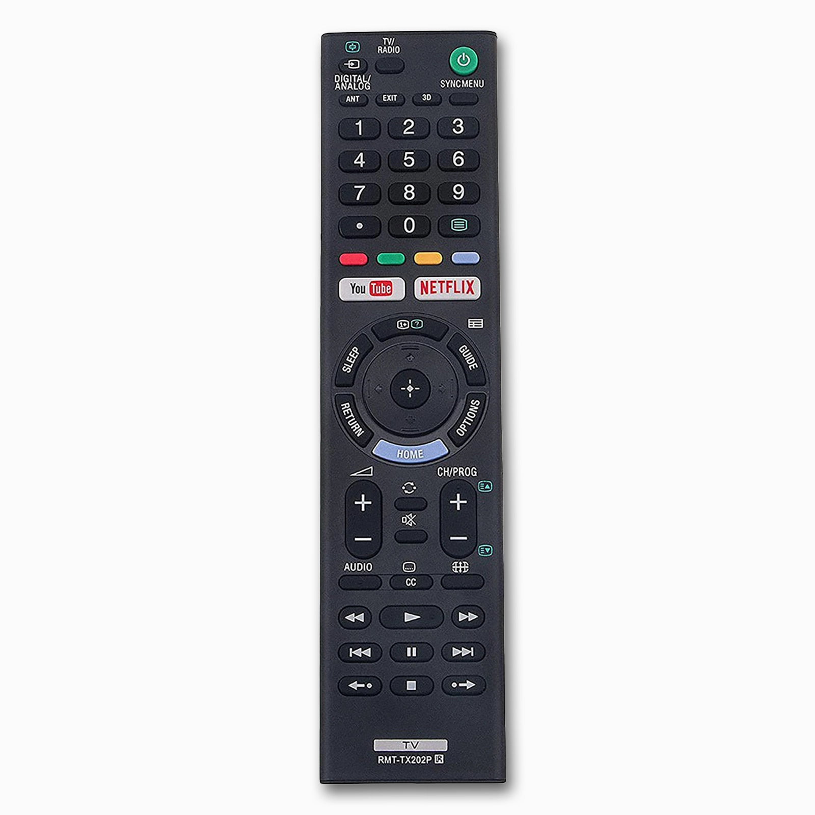 Sony RMT-TX202P RMT-TX200P Remote | Infrared | No Voice | Bravia LCD LED Televisions