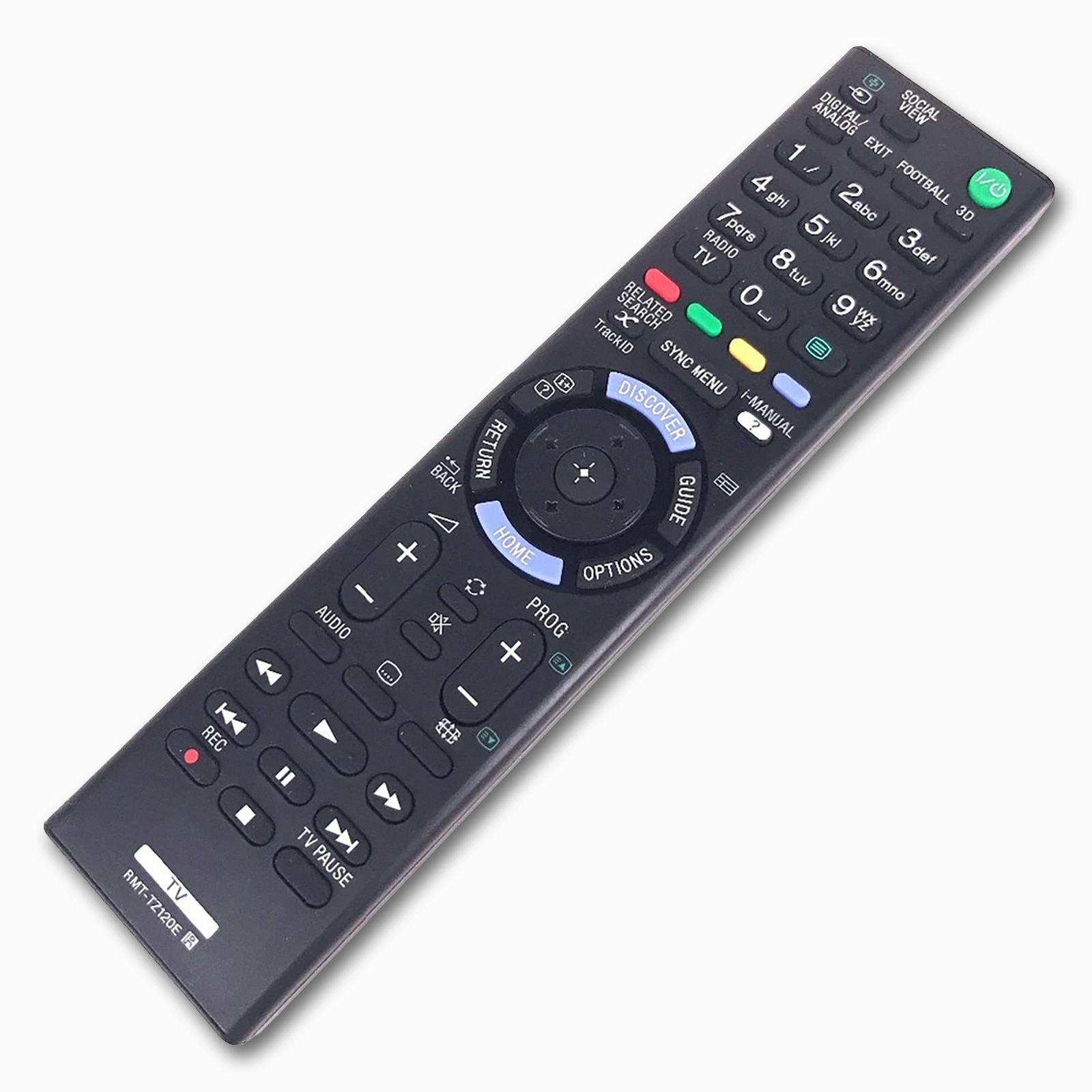 Sony RMT-TZ120E Replacement Remote for KDL-40R473A KDL-32R503C KD-55X8500B Bravia TV - 2