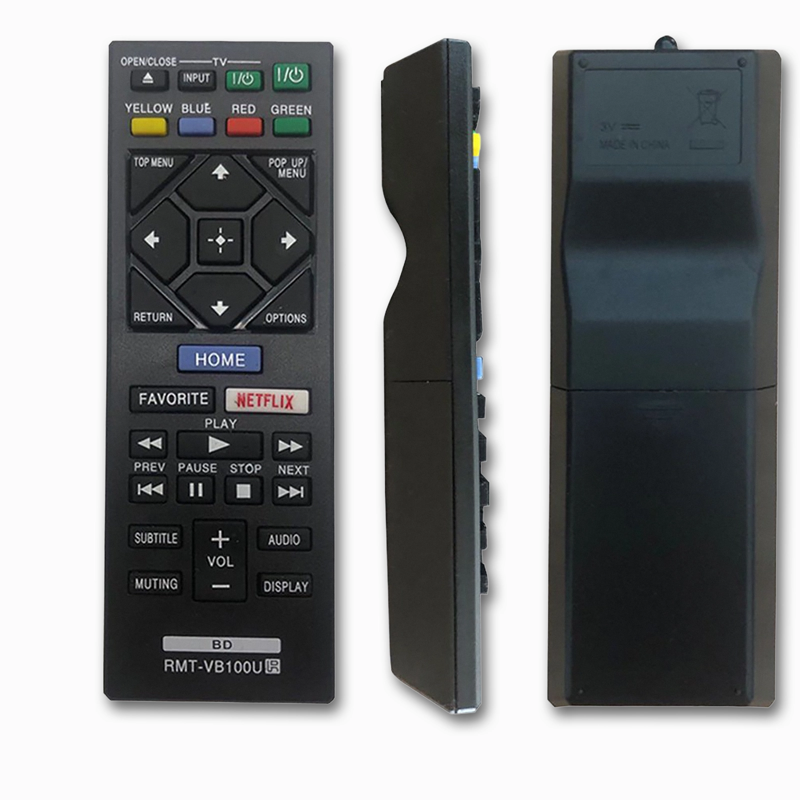 Sony RMT-VB100U Blu-Ray Remote | No Programming | BDP-S & BDP-BX Series Players - Image 3