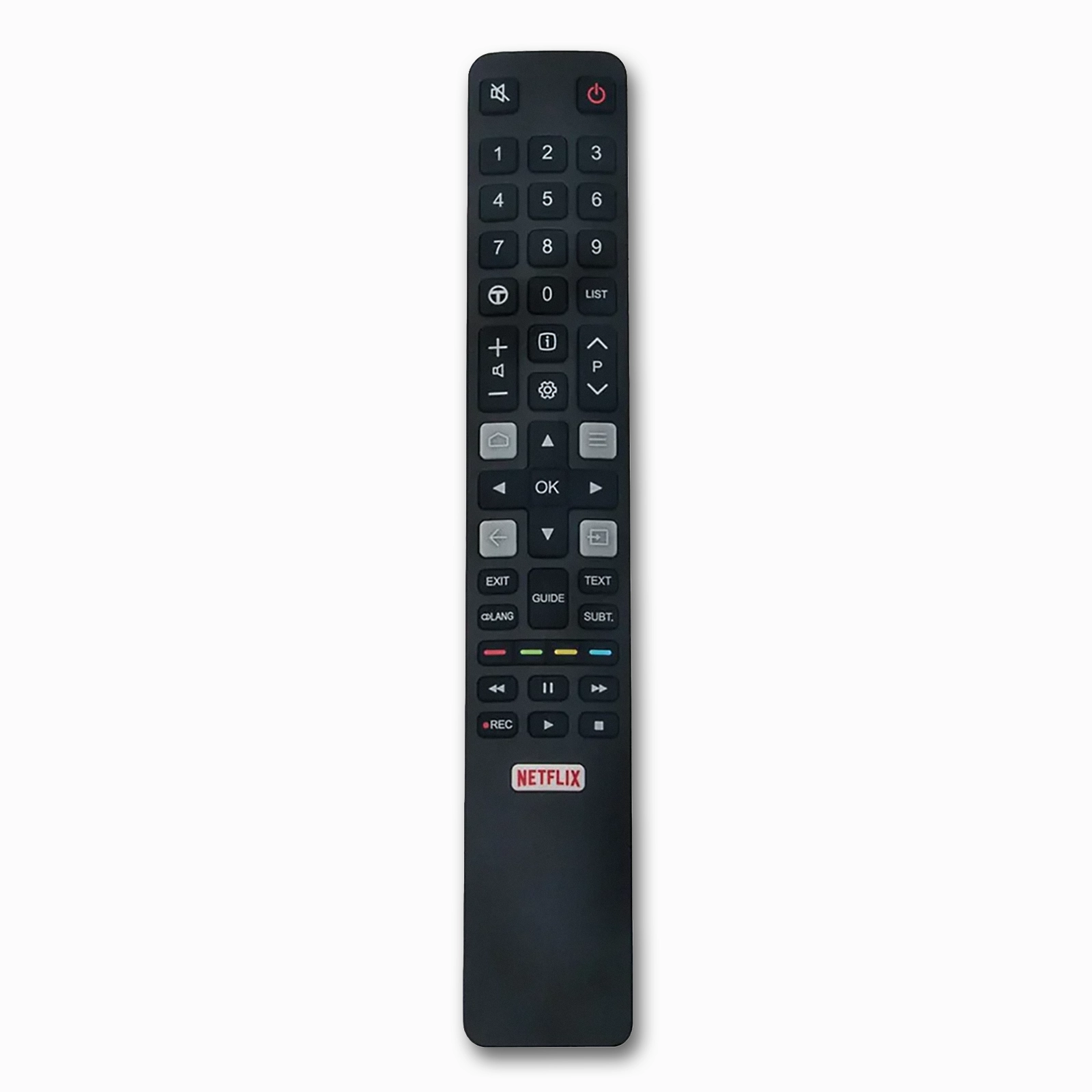 TCL CRC802NP Replacement Remote for Smart TV 65P6US 55C2US 32S6500FS 55P4US 50E18US - 1