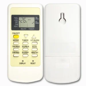 Alternative view of TCL GYKQ-05 Air Conditioner Remote | Plug-and-Play Replacement | No Programming