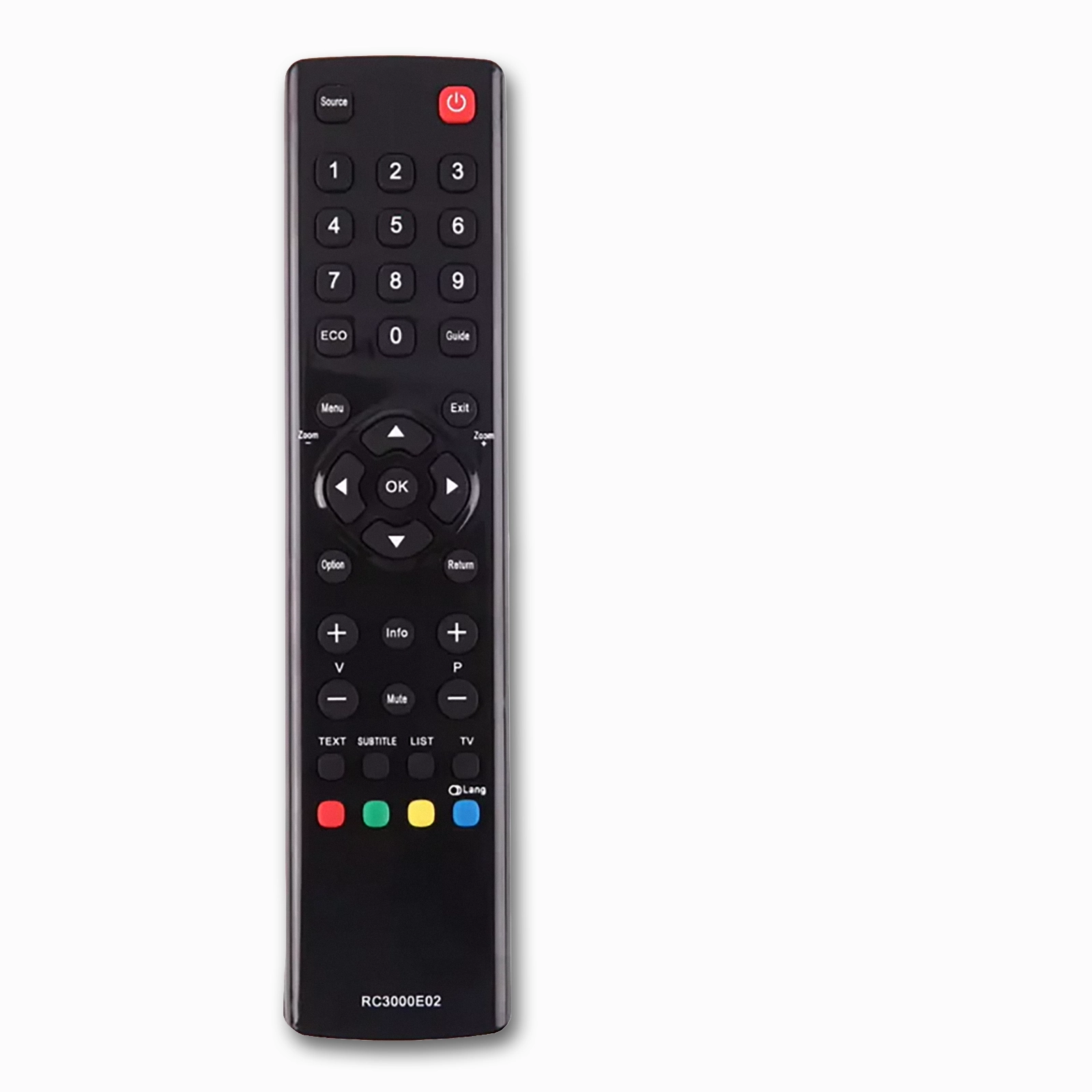 TCL RC3000E02 Replacement Remote Control for F22B3903 L32S4603 H32E4403 L40E3003F TV - 1