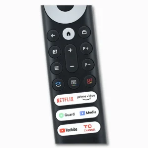 Alternative view of TCL RC902V FMR4 ARC902V FMRH Voice Replacement Remote for TCL Mini-LED QLED 4K UHD Android TVs