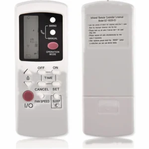 Alternative view of Akai AC-GS24HRC AC Remote