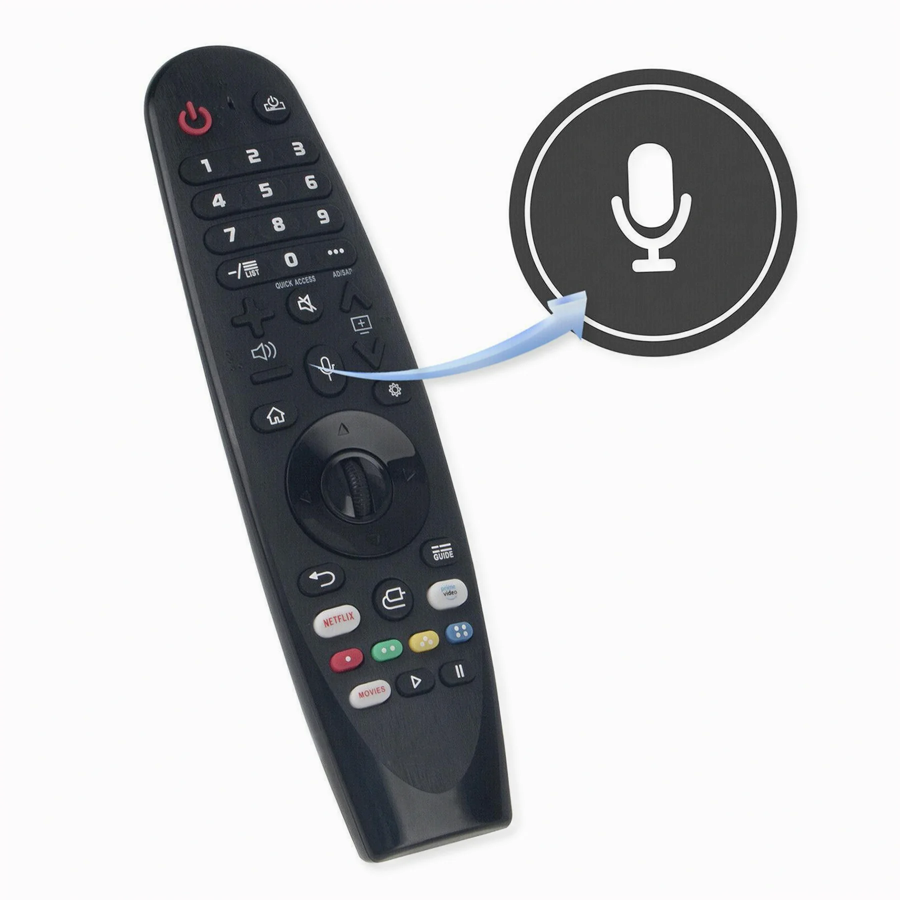 DG5521WOS TV Remote - Image 2