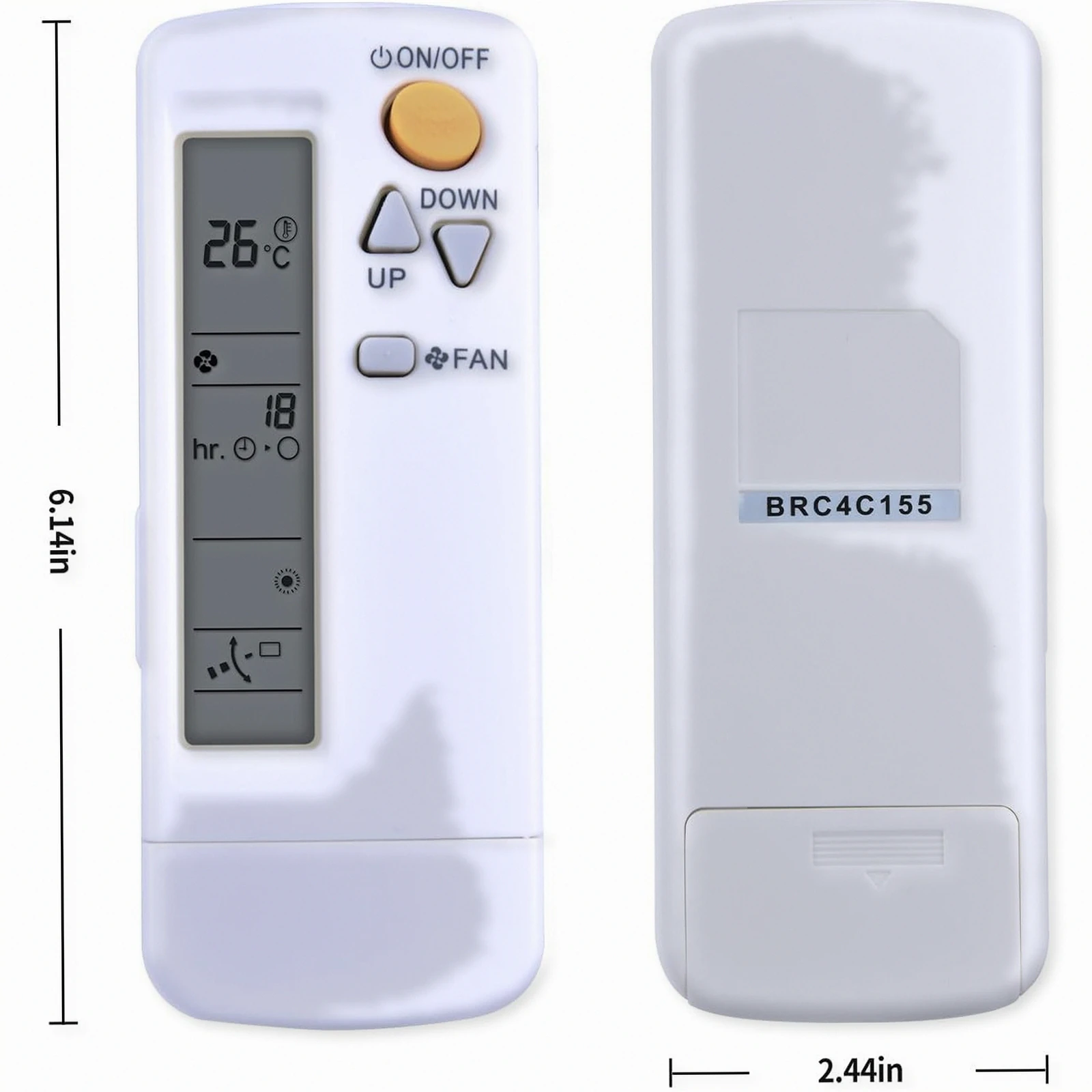 Daikin BRC4C151 AC Remote