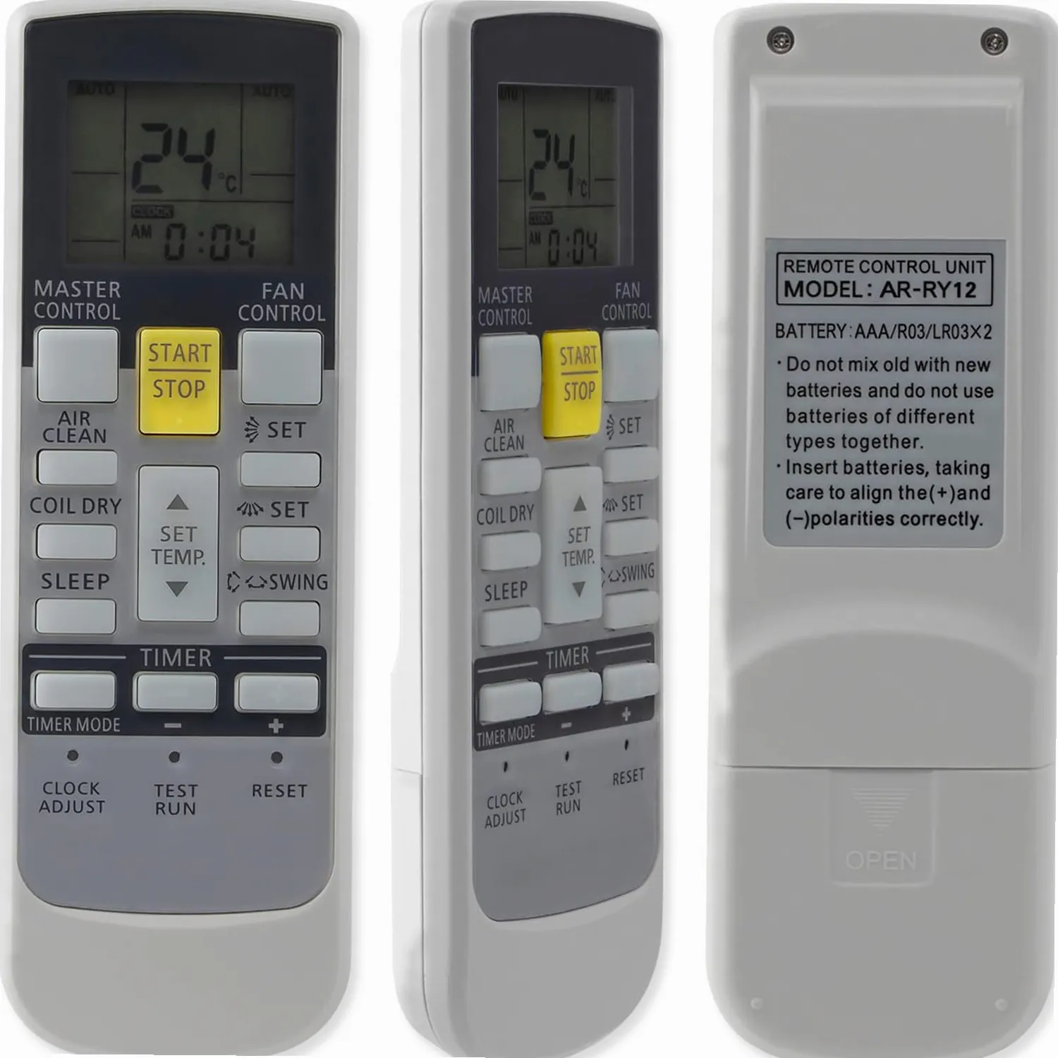 Fujitsu AR-SY3 AC Remote