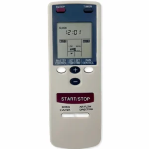 Alternative view of Fujitsu AST18LBAJ AC Remote