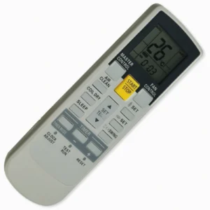 Alternative view of Fujitsu ASTG34LFCC AC Remote