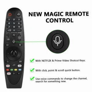 Alternative view of LG OLED55B9PTA TV Remote