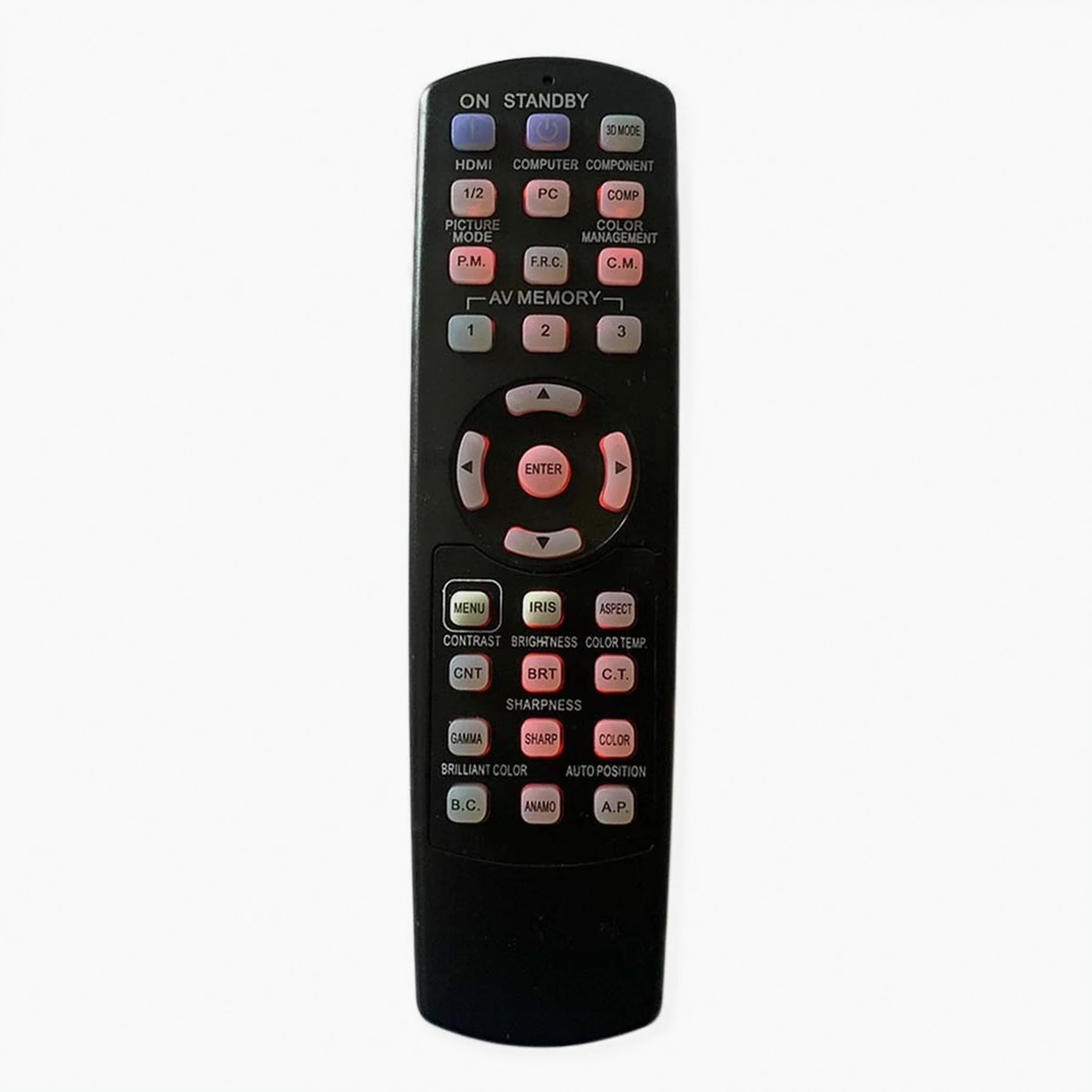Mitsubishi HC3800U Projector Remote