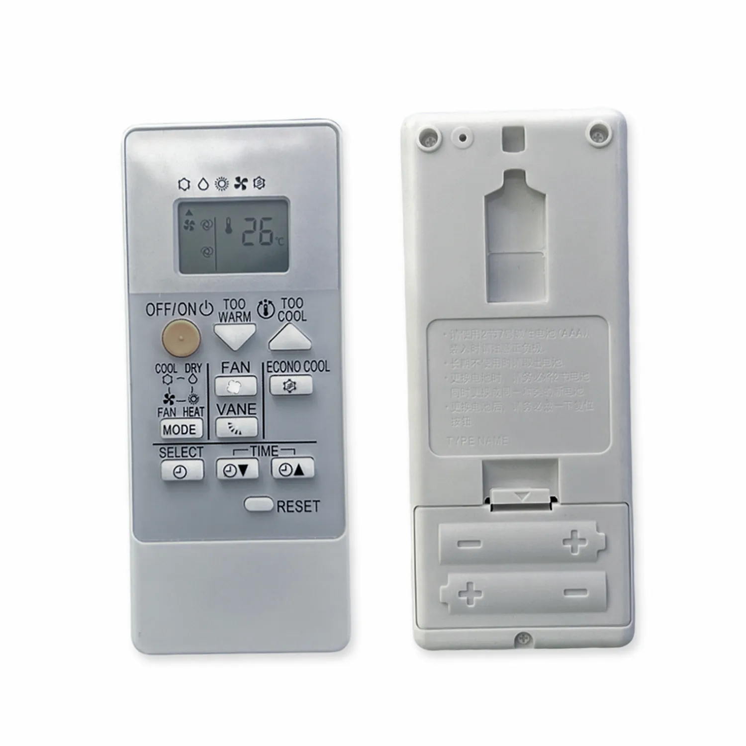 Mitsubishi MSZ-HR50VF Remote Control - Image 4