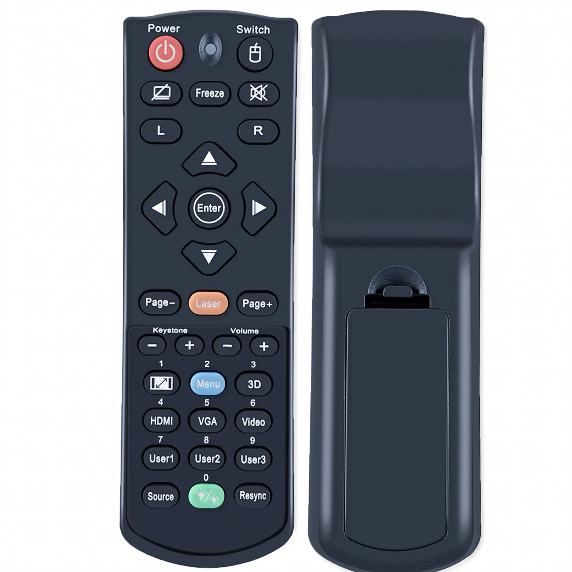 Optoma H183X Projector Remote - Image 2