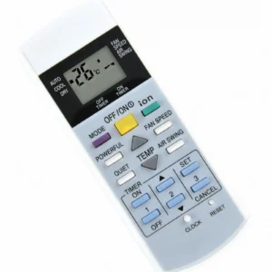 Alternative view of Panasonic CS-V7DKR AC Remote
