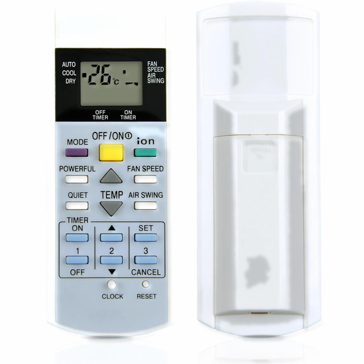 Panasonic CS-V7DKR AC Remote - Image 3