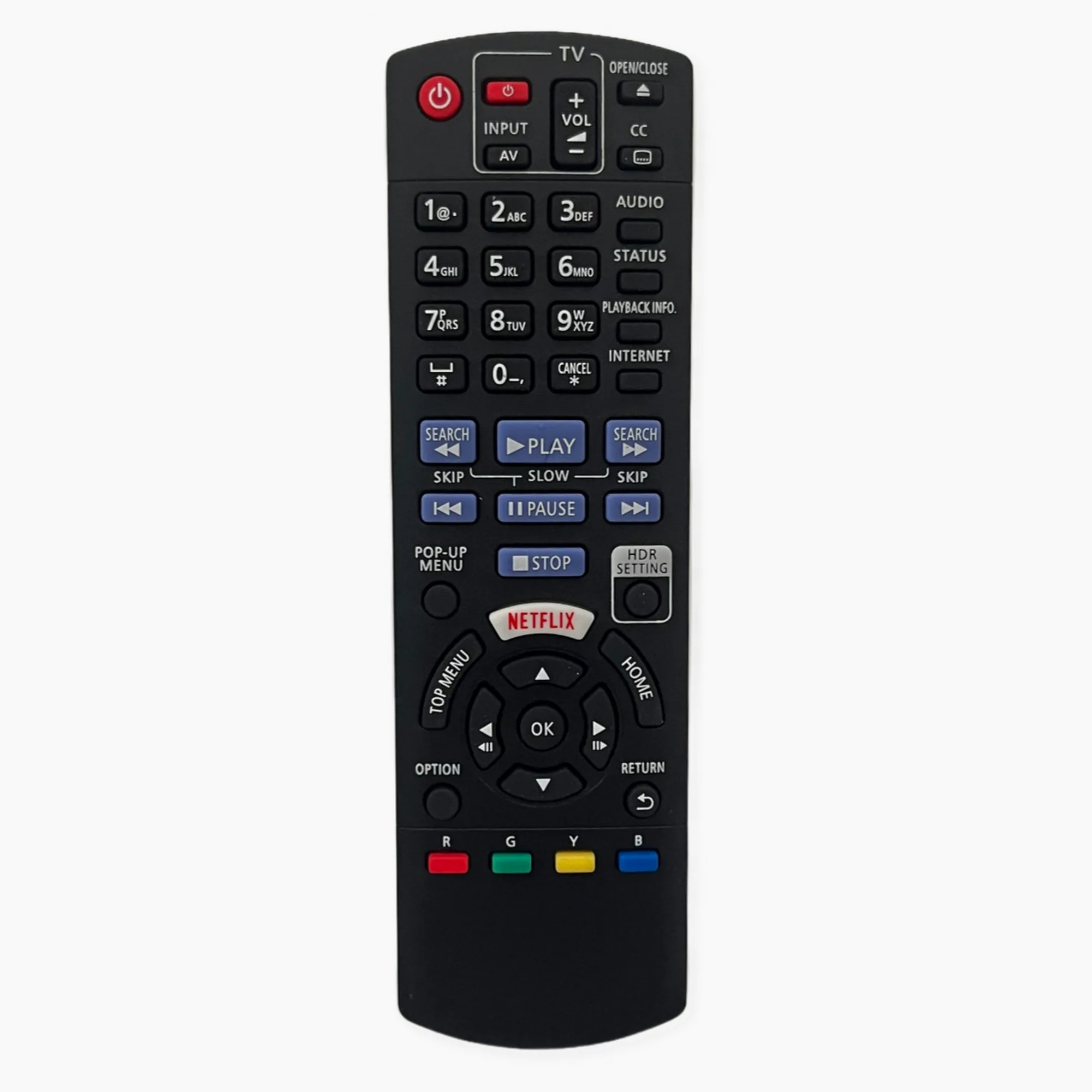 Panasonic DMP-UB400GNK Remote Control