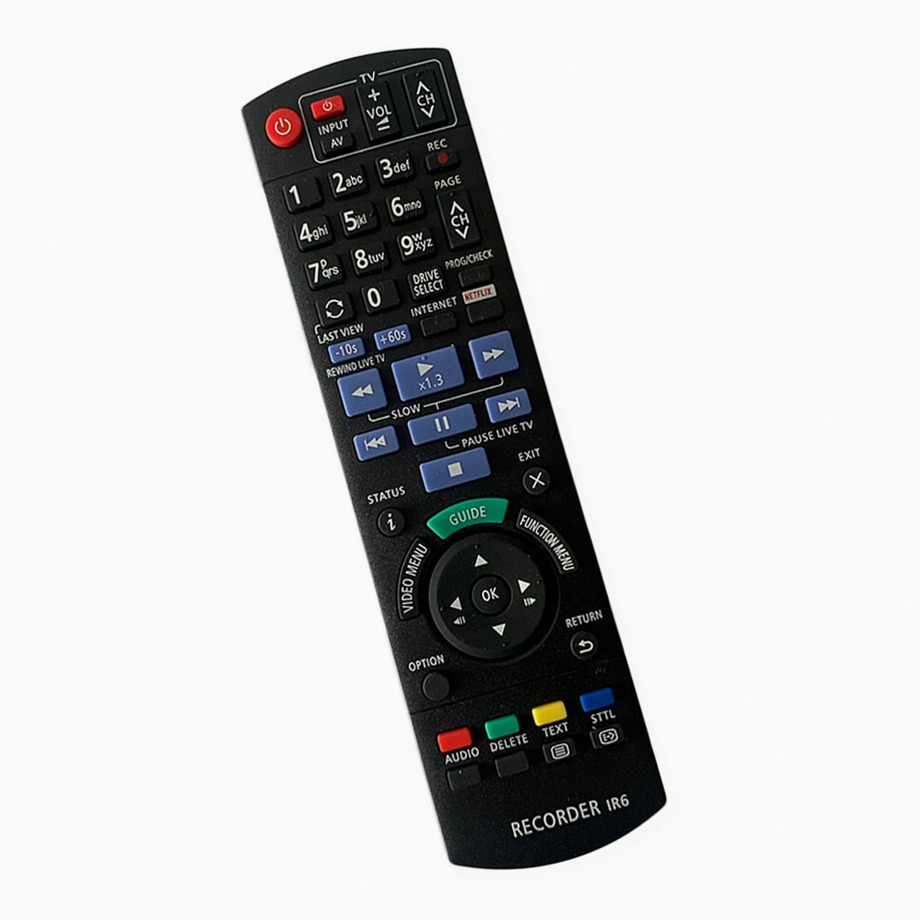 Panasonic DMRBWT760 Blu-ray Remote