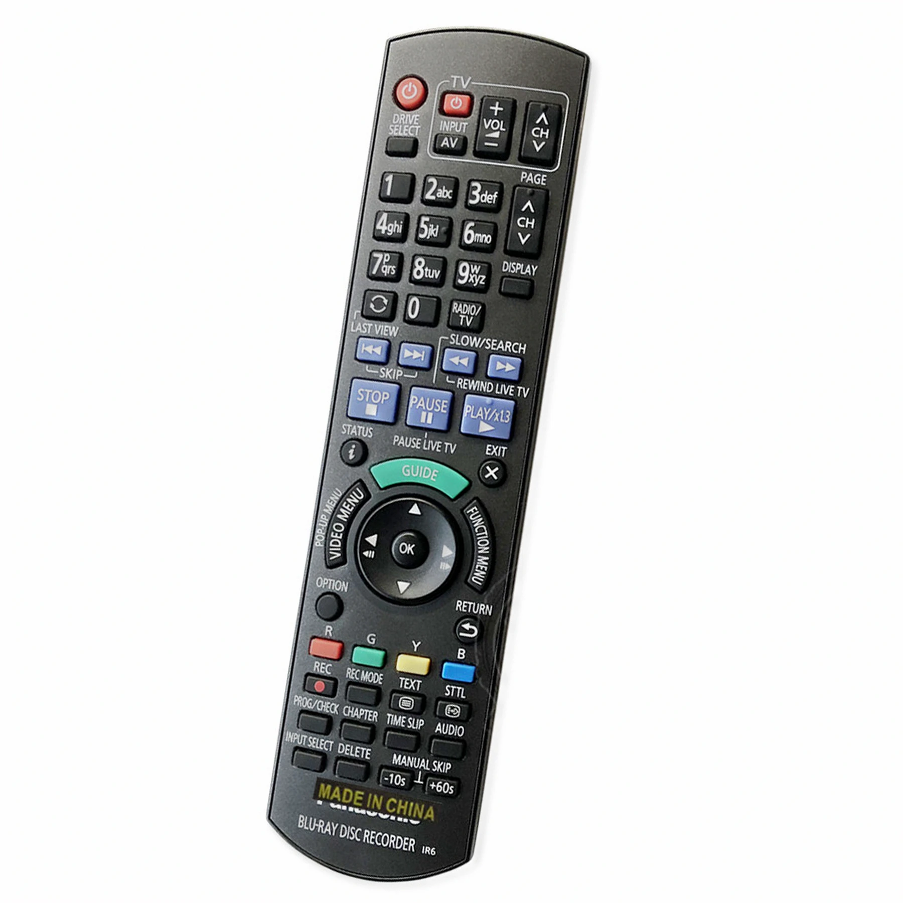 Panasonic N2QAYB001040 DVD Remote