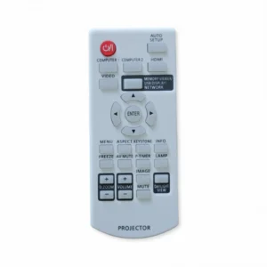 Alternative view of Panasonic PT-AX100 Projector Remote
