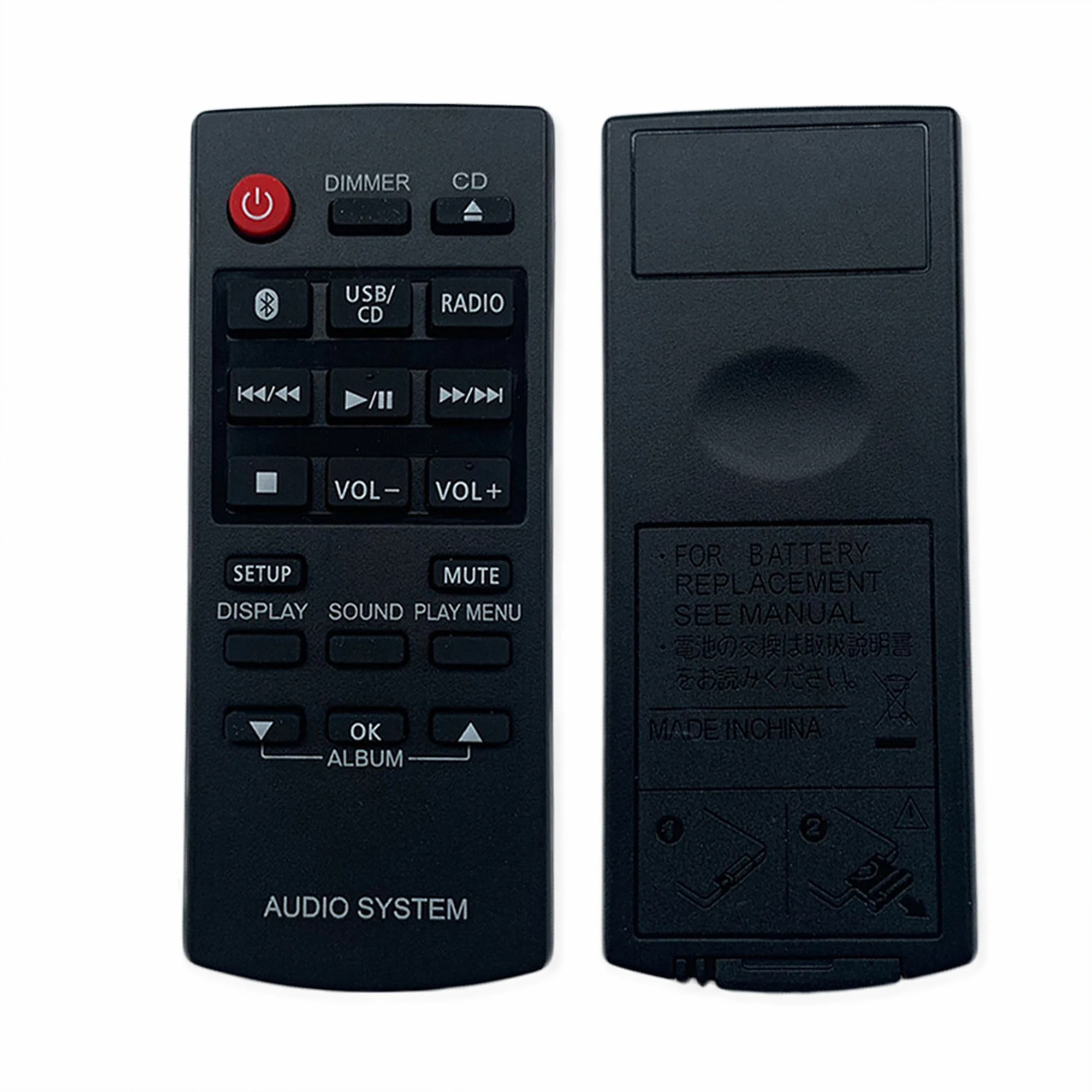 Panasonic SC-PM250GN-S Remote Control - Image 2