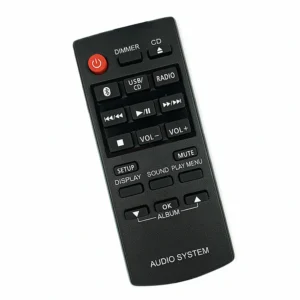 Alternative view of Panasonic SC-UX100 Remote Control