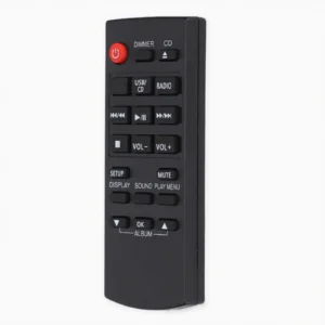 Alternative view of Panasonic SCHC195 Remote Control