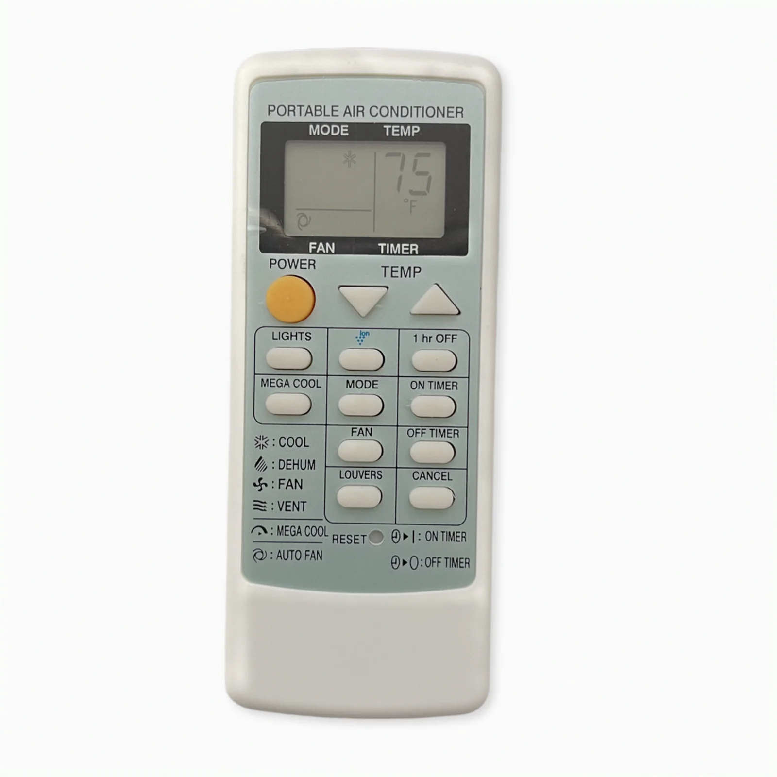 Sharp CRMC-A589JBEZ AC Remote - Image 2
