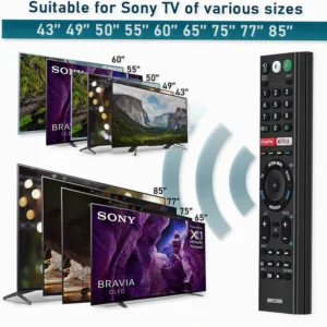 Alternative view of Sony KD-55X8500E TV Remote