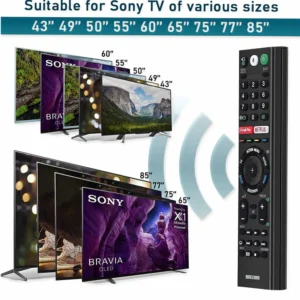 Alternative view of Sony KD-65X8500D TV Remote