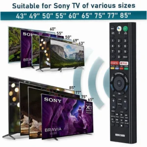 Alternative view of Sony XBR-55X800E TV Remote