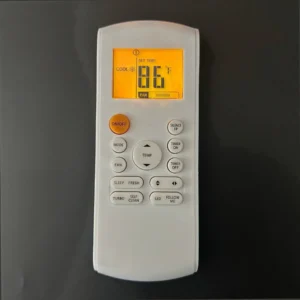 Alternative view of Teco RG57A3 AC Remote