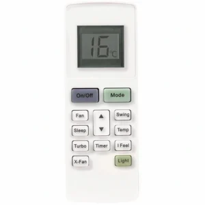Alternative view of Teco TWW53HFWDG AC Remote