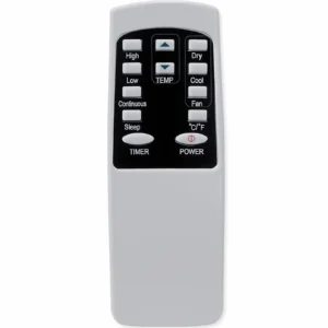 Alternative view of YPL3-10C AC Remote
