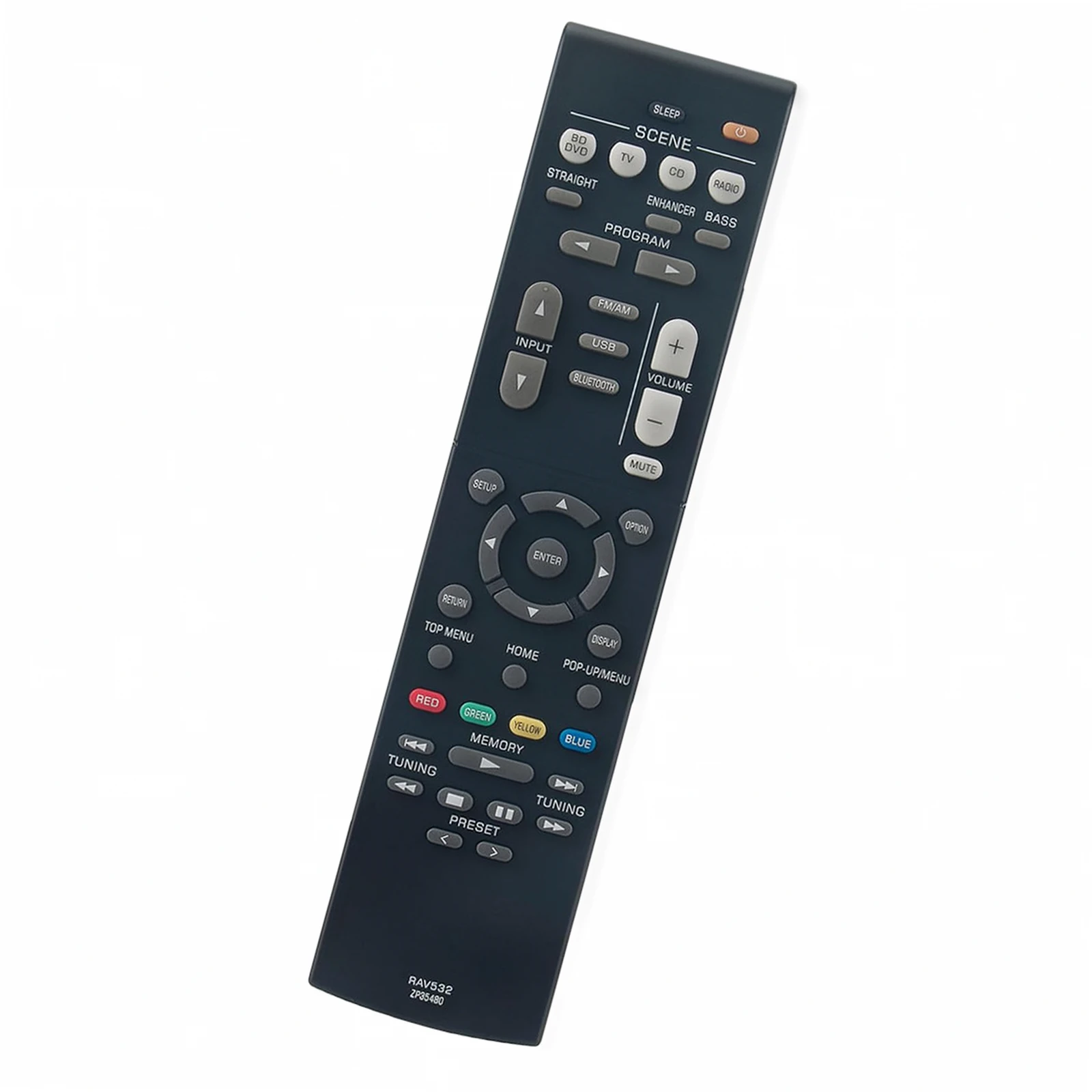 Yamaha HTR-3071 AV Receiver Remote - Image 2