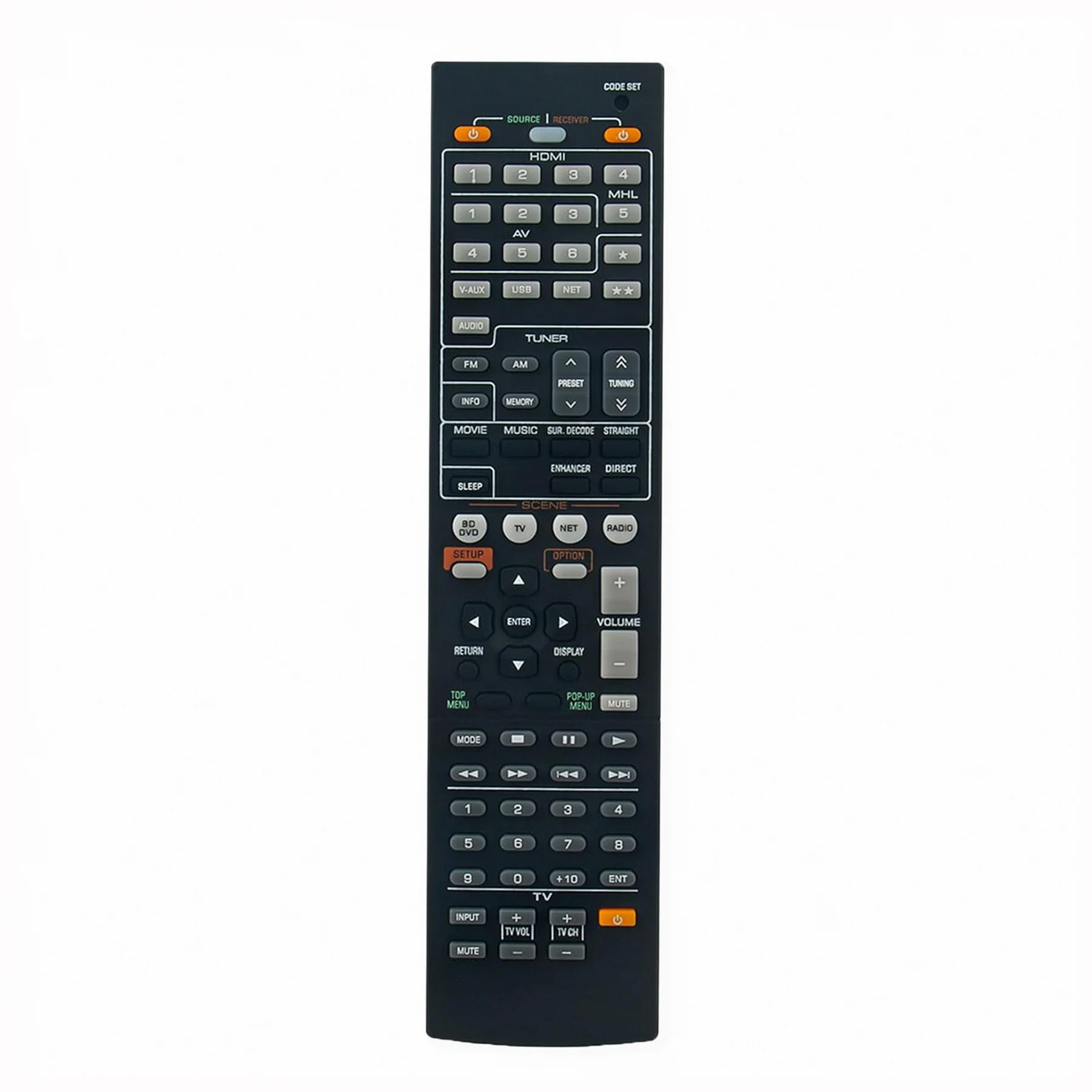 Yamaha RX-V367 AV Receiver Remote